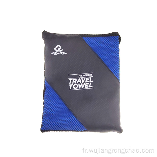 Serviette de sport de voyage personnalisée en microfibre à séchage rapide